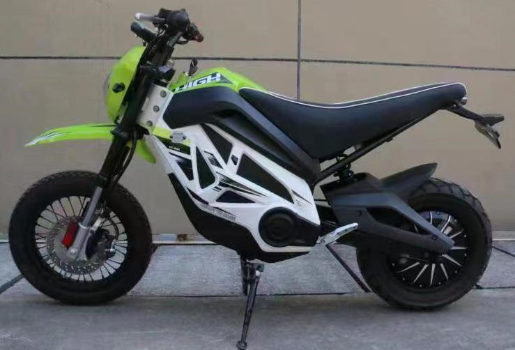 Електромотоцикл ендуро з моторколесом