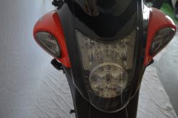 Купить мотоцикл электро со съемной батареей в Украине. Електро мотоцикли вигляд спереду