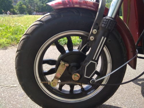 Электро трицикл с кабиной Elwinn ES-121 передние тормоза