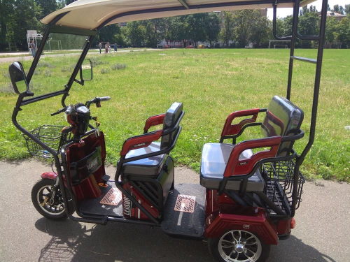 Электро трицикл с кабиной купить Украина