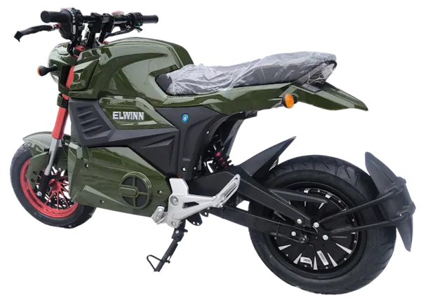 Купить электромотоцикл Elwinn MONK в Украине — компактный, мощный, бесшумный городской байк