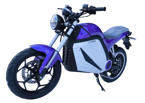 Електромотоцикл зі зйомним акумулятором і кліренсом 28 см