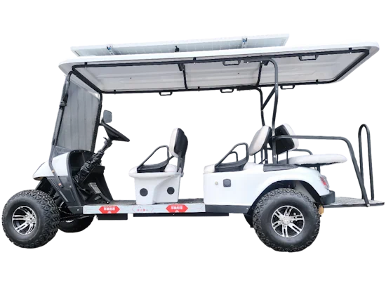 Купить электрический гольфкар Elwinn GolfCar 4+2 с солнечной панелью