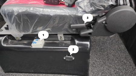 Головний вимикач електроживлення (автомат).