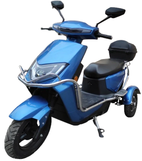 электротрицикл с двумя двигателями