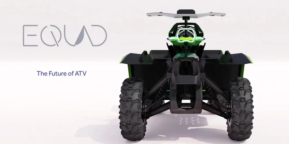 Новий LIVAQ EQUAD - найбільший електро квадроцикл