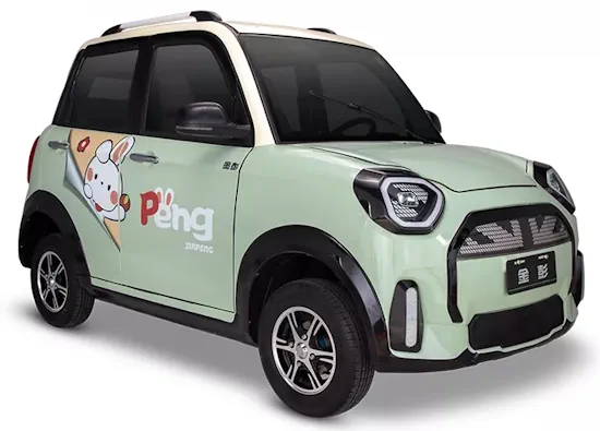 Четырёхместный электрический автомобиль Elwinn Cooper