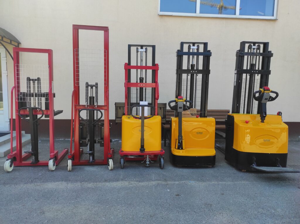 Электроштабелер для склада