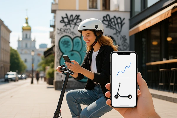 Конфігуратор дальності ходу електроскутера